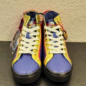 Colorful Adult High-Top Sneakers